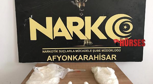 Bolvadin'de uyuşturucu operasyonu