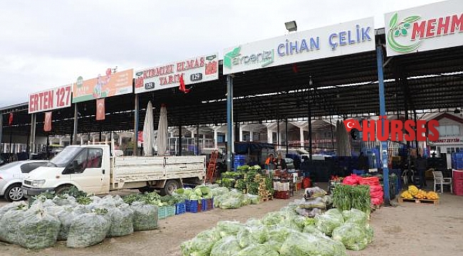 Büyükşehir, hal çıkış ücretlerine artış yapmadı