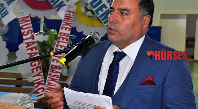 Finike'de esnaf odasının yeni başkanı Durdemir