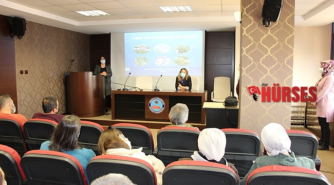 Konyaaltı İlçe Tarım'dan 'Tıbbı ve Aromatik Bitki Kursu'
