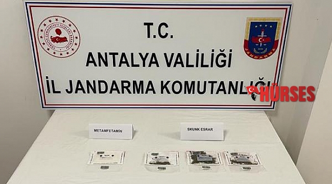 Manavgat'ta uyuşturucu operasyonu
