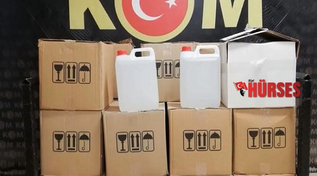 Sahte alkol operasyonu: 8 gözaltı