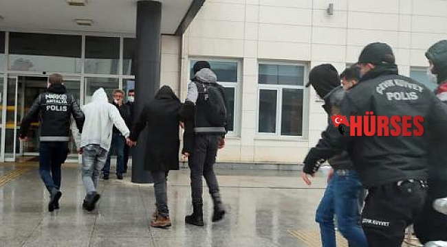 Serik'te torbacılara şafak operasyonu