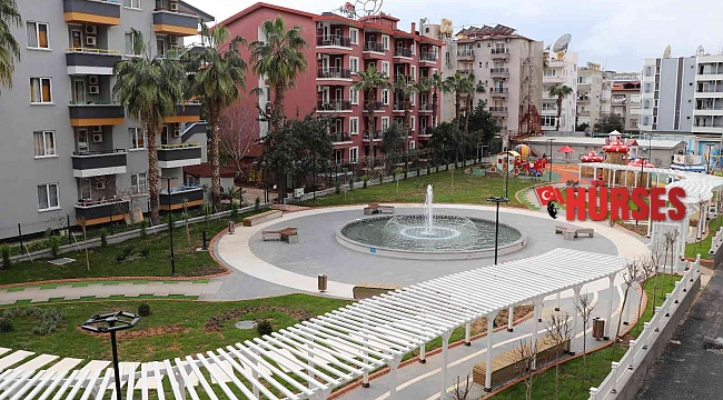 Alanya Belediyesi'nden Saray Mahallesi'ne yeni park
