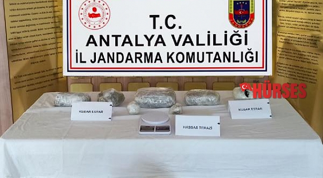 Alanya&#039;da uyuşturucu operasyonu