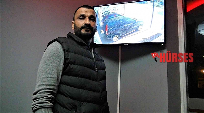 Alıcı gibi davranıp, test sürüşü için bindiği aracı çaldı