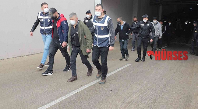 Antalya'da aranan 55 şahıs yakalandı