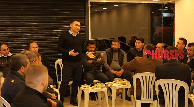 Başkan Yücel Konaklı'da vatandaşlarla buluştu