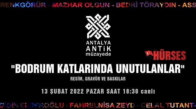 'Bodrum Katında Unutulanlar' müzayedesi başlıyor