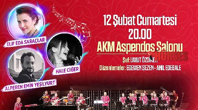 Büyükşehir'den 14 Şubat'a özel konser