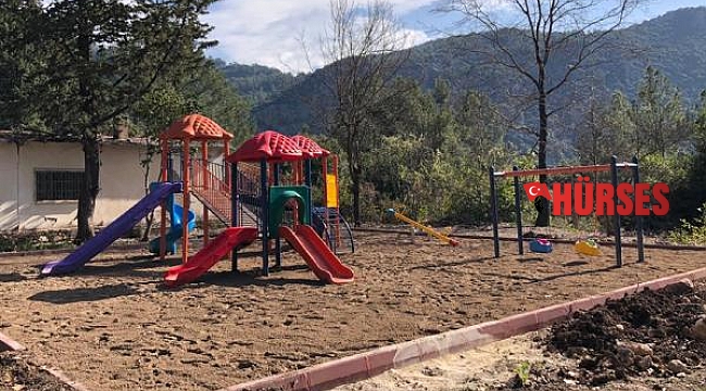Çocuklar istedi 'Başkan amcaları' yerine getirdi