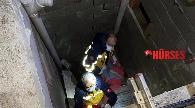 İnşaatın asansör boşluğuna düşen işçi öldü