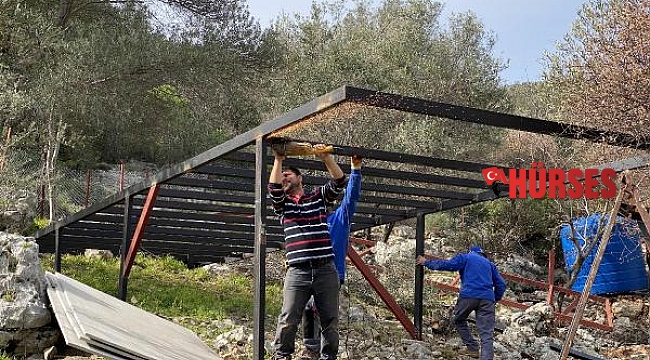 Kaş'ta kaçak yapıyla mücadele sürüyor