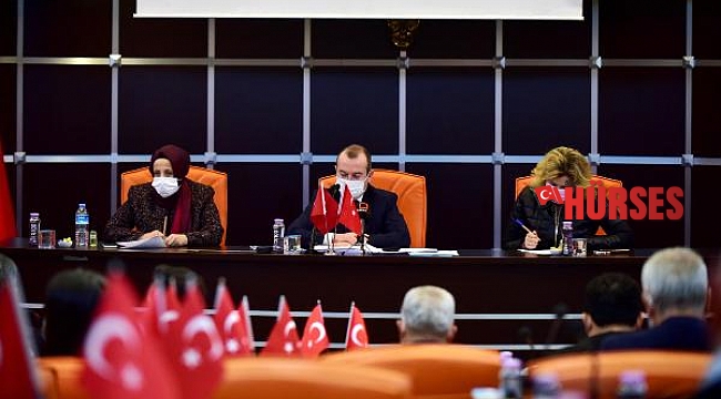 Kepez meclisinden şehide vefa 