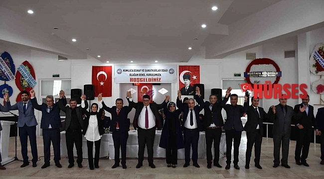 Kumluca Esnaf ve Sanatkar Odası'nda, mevcut başkan Çınar güven tazeledi
