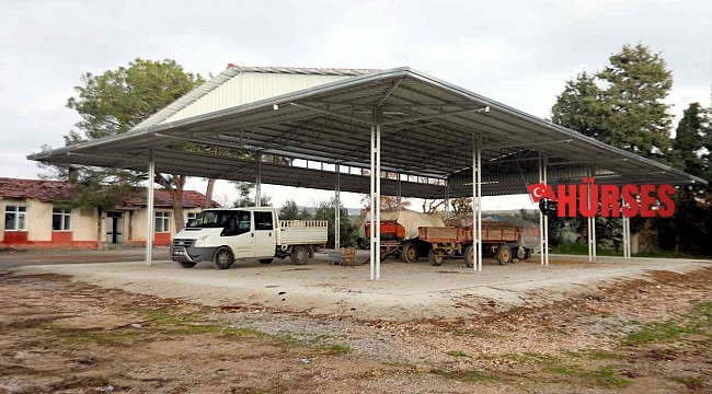 Manavgat Belediyesi'nden Cevizler ve Kızılağaç'a çok amaçlı kapalı alan