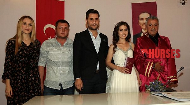 Manavgat'ta '02.02.2022' tarihinde nikah heyecanı