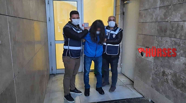 Peruklu dolandırıcı bu kez kaçamadı