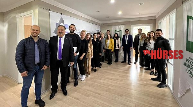 Peyzaj Mimarları Odası'nda Kıldan dönemi