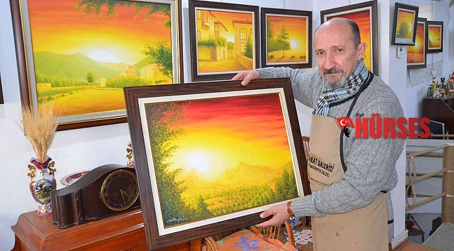 Ressam Salih Yön, 37. kişisel resim sergisi açacak