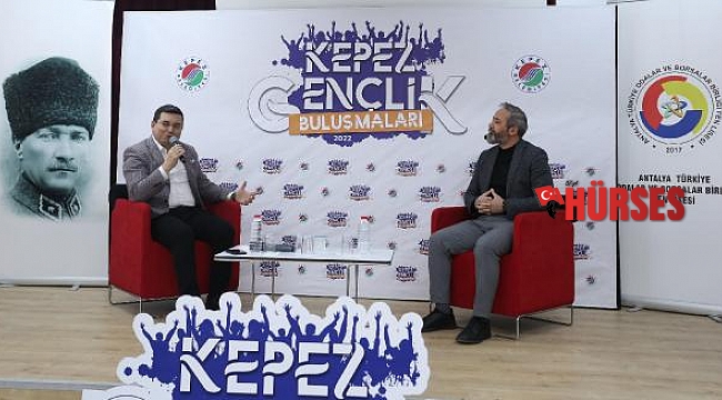 Tütüncü, gençlerle buluştu