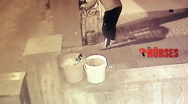 Vananın kapatılmasına kızdı, musluğu söküp götürdü