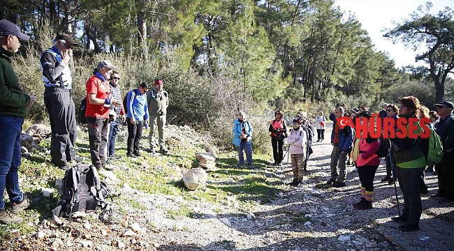 Yeşilçam yolunda doğa ile iç içe yürüyüş keyfi