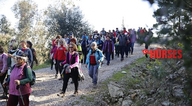 Yeşilçam yolunda doğa ile iç içe yürüyüş keyfi