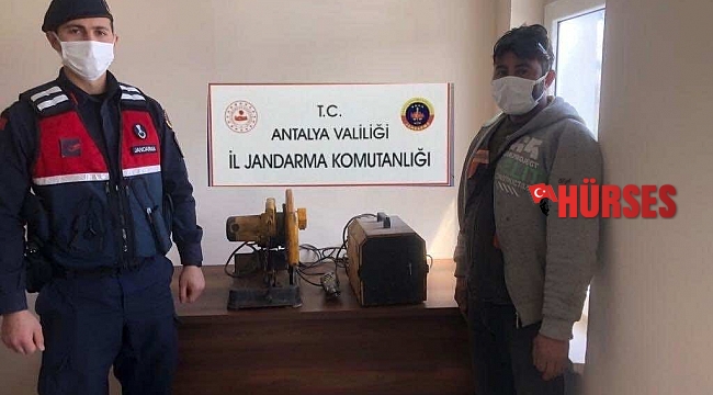 10 bin TL'lik inşaat malzemesi çalan şüpheli yakalandı
