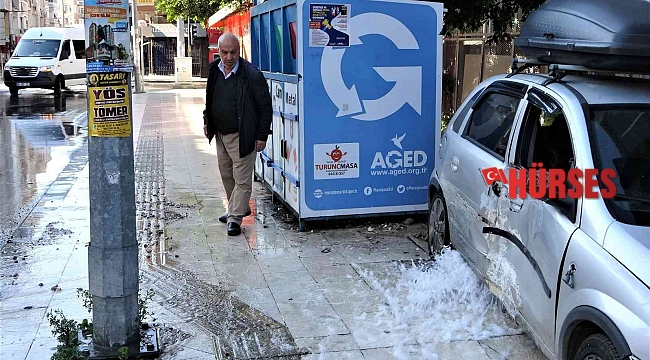 Antalya'da kaza sonrası şelale gibi su aktı, bakan şaştı kaldı