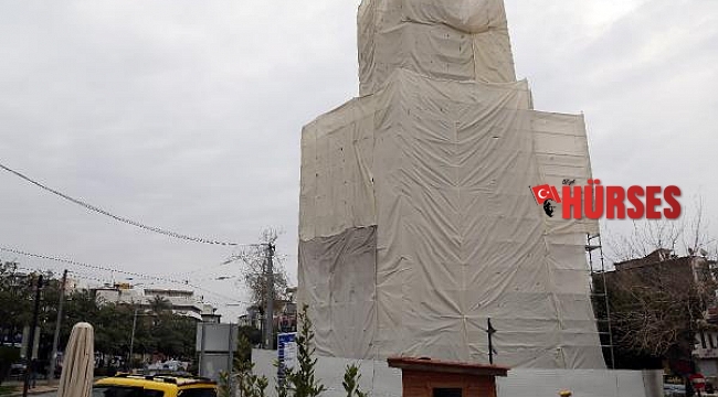 Antalya'nın simgesi Saat Kulesi özüne dönüyor