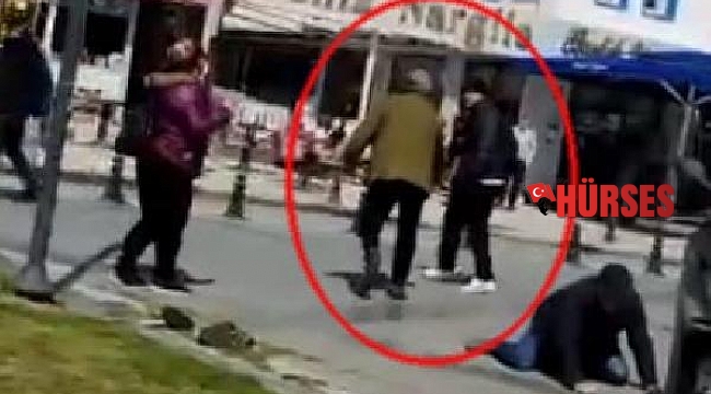 'Bisikletle buradan geçemezsin' dedikleri genci tabancayla vurdukları anlar kamerada