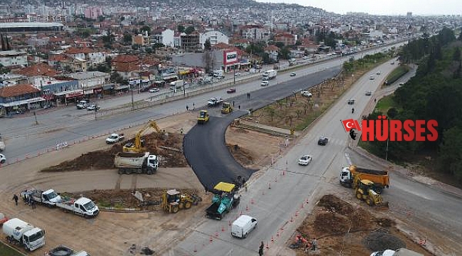 Büyükşehir'den Kepez Cezaevi Kavşağı'na yeni düzenleme