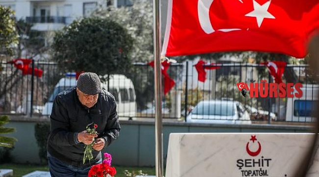 Çanakkale Zaferi'nin yıl dönümünde şehitler anıldı