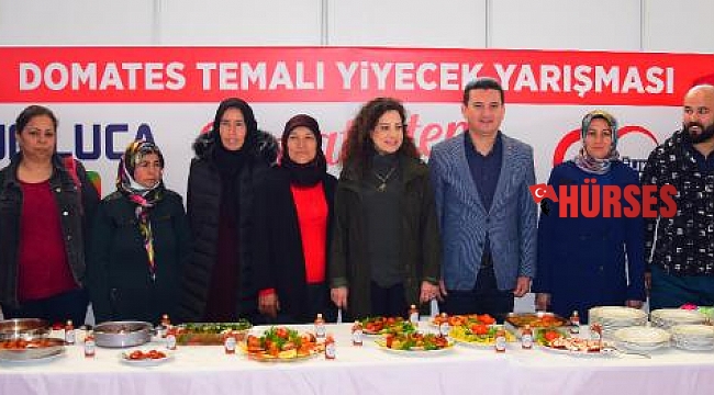 Çiftçi kadınlar yaptı, başpehlivanlar puan verdi