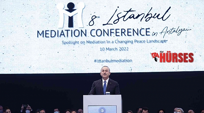 Dışişleri Bakanı Mevlüt Çavuşoğlu: "Savaşın kazananı, barışın kaybedeni yoktur"