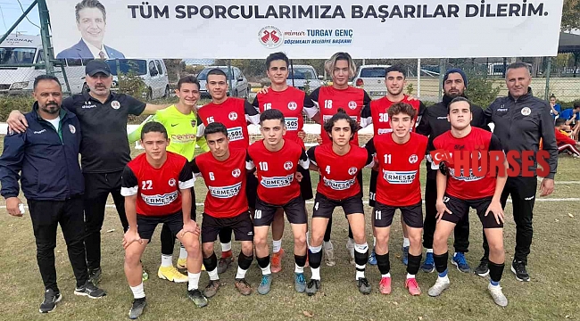 Döşemealtı futbol takımı U-18 liginde şampiyon