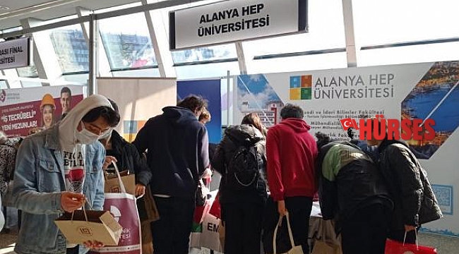 Eğitim fuarına Alanya HEP damgası
