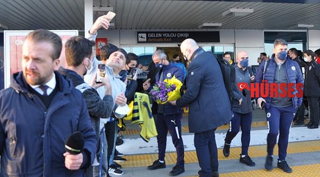 Fenerbahçe, Alanya'ya geldi