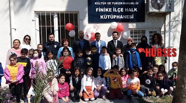 Finike'de Kütüphane Haftası kutlandı
