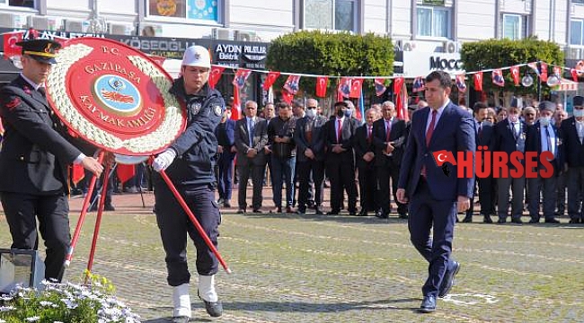 Gazipaşa'da 18 Mart töreni