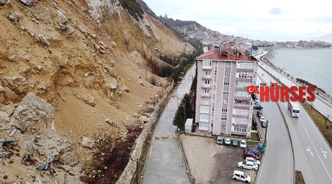 Heyelan korkusu yaşayan bina sakinlerine 'tahliye' şoku