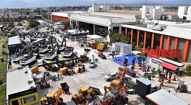 İş makinaları sektörünün kalbi Antalya'da atacak
