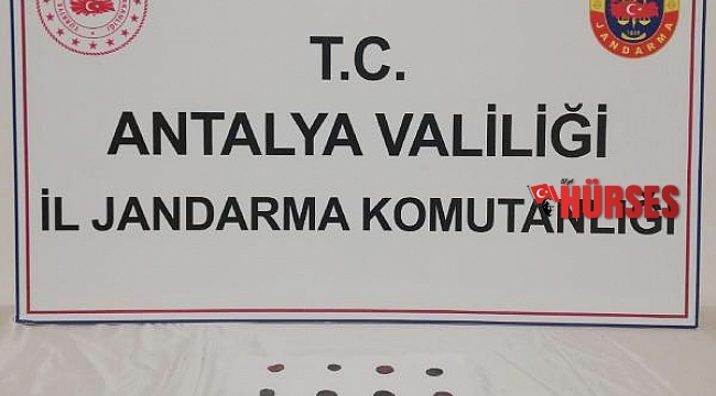 Jandarmanın şüphesi tarihi eser kaçakçısını yakalattı