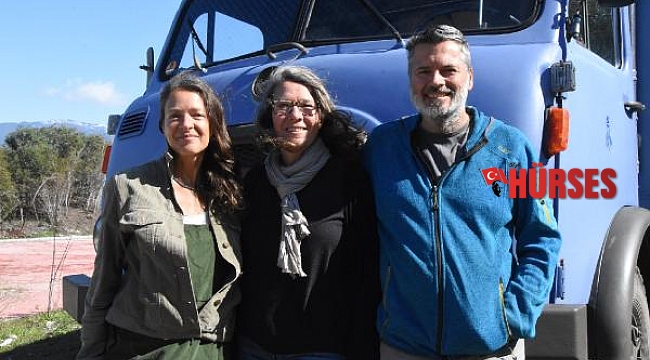 Karavanları ilgi odağı oldu