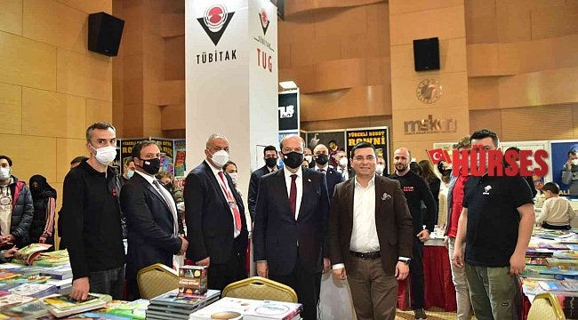 KKTC Cumhurbaşkanı Tatar: "Kepez Kitap Fuarı'ndan ilham aldım"