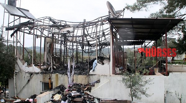 Manavgat'ta ev yangınında 1 kişi öldü
