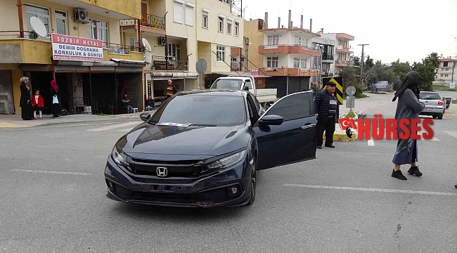Manavgat'ta trafik kazası: 1 yaralı