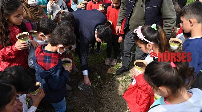 Minikler tohum ekti fidan dikti