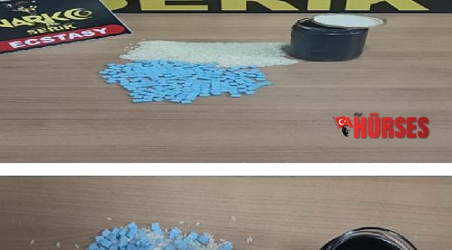 Uyuşturucuyu kutudaki pirincin arasına gizlemişler